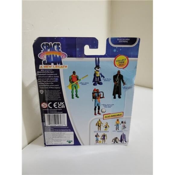 BUGS BUNNY (BATMAN) Space Jam New Legacy Moose Toys 5" Action Figure Collection - Picture 4 of 4